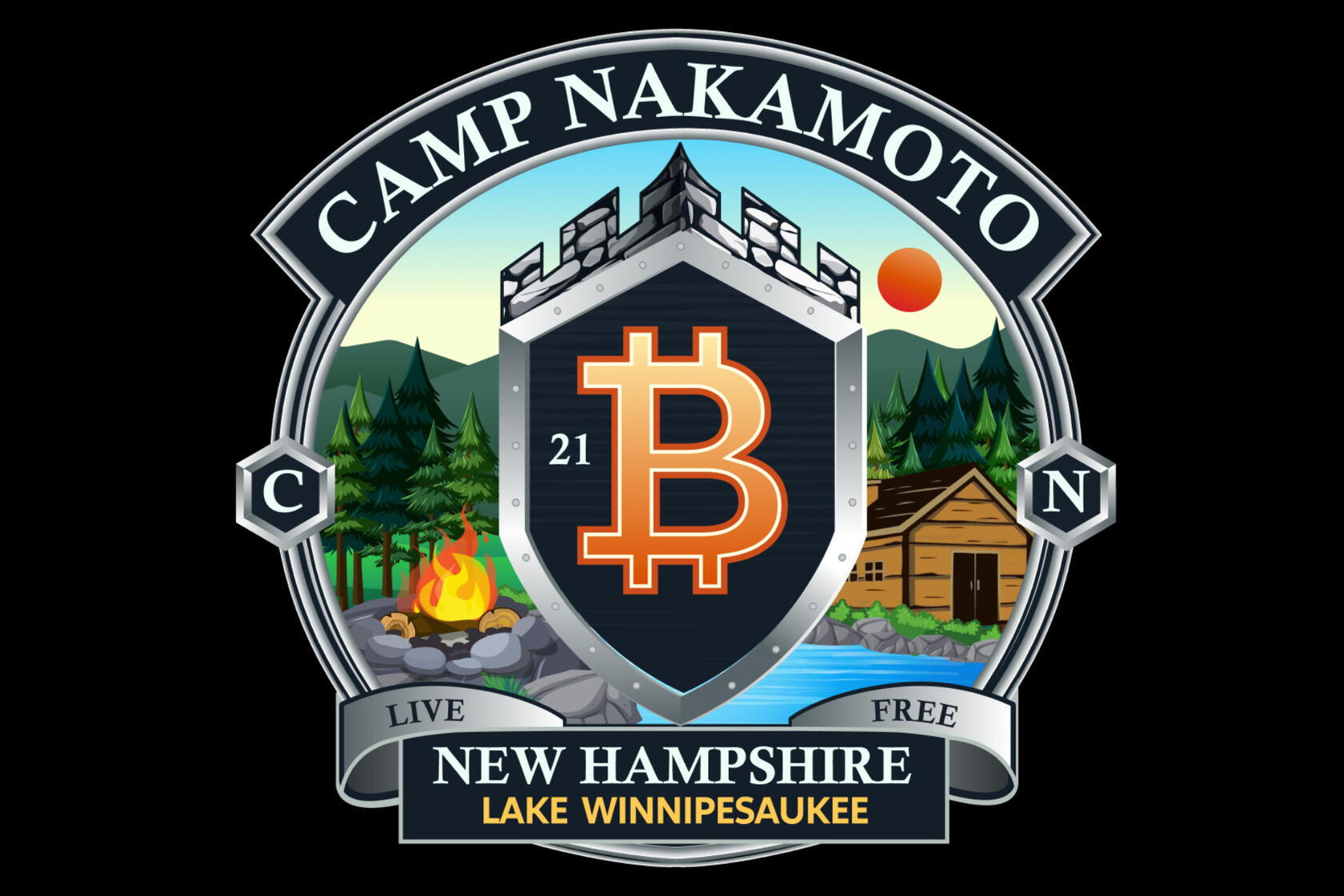 Camp Nakamoto - Robbie P Camp Nakamoto New Hampshire Lake Winnipesaukee with ROBBIE P Live