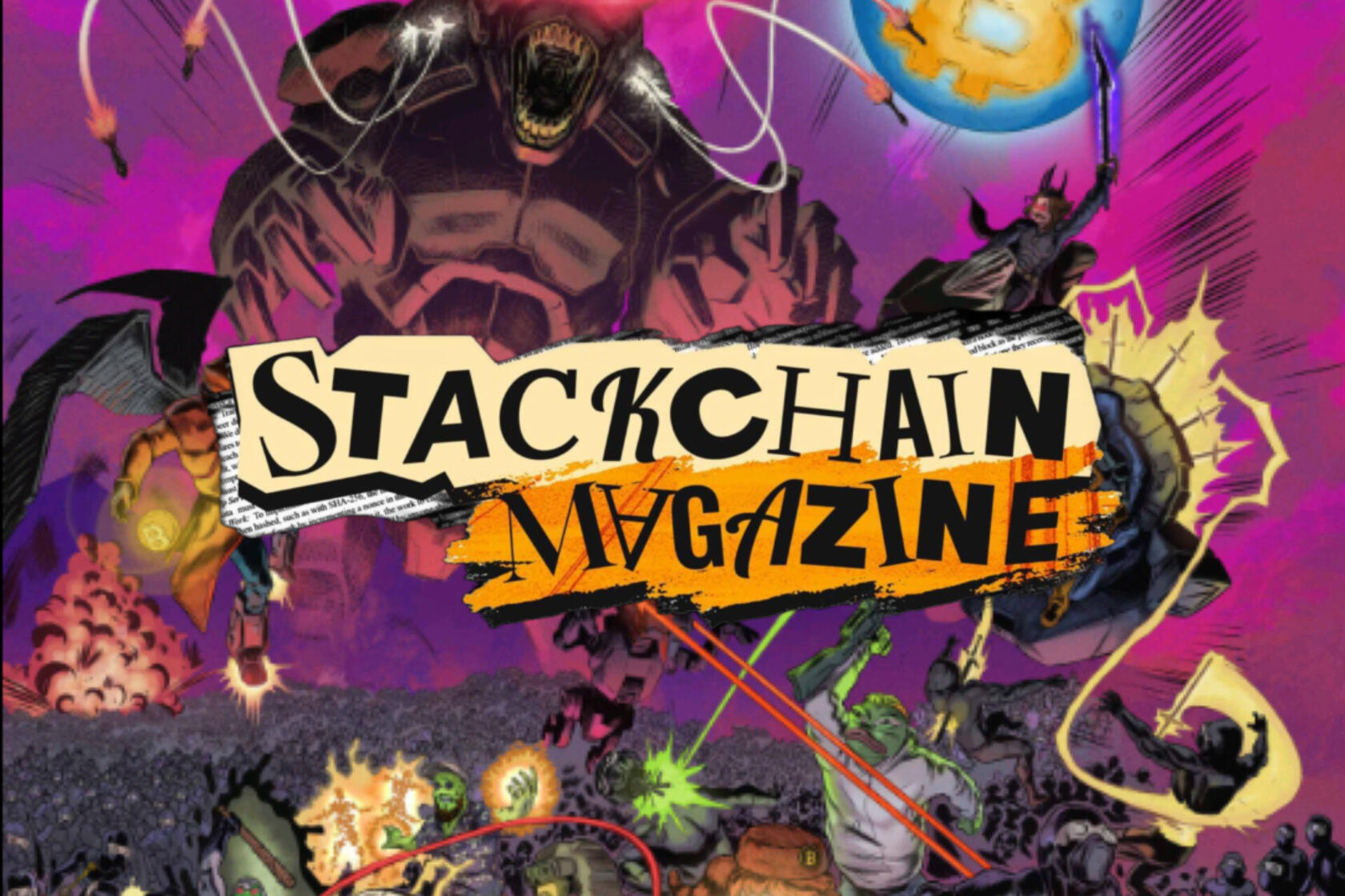 Stackchain Magazine Meme Team 8 - ROBBIE P Stackchain Magazine - ROBBIE P Spotlight Feature